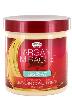 AFRICAN PRIDE-ARGAN MIRACLE LEAVE-IN CONDITIONER (15OZ)